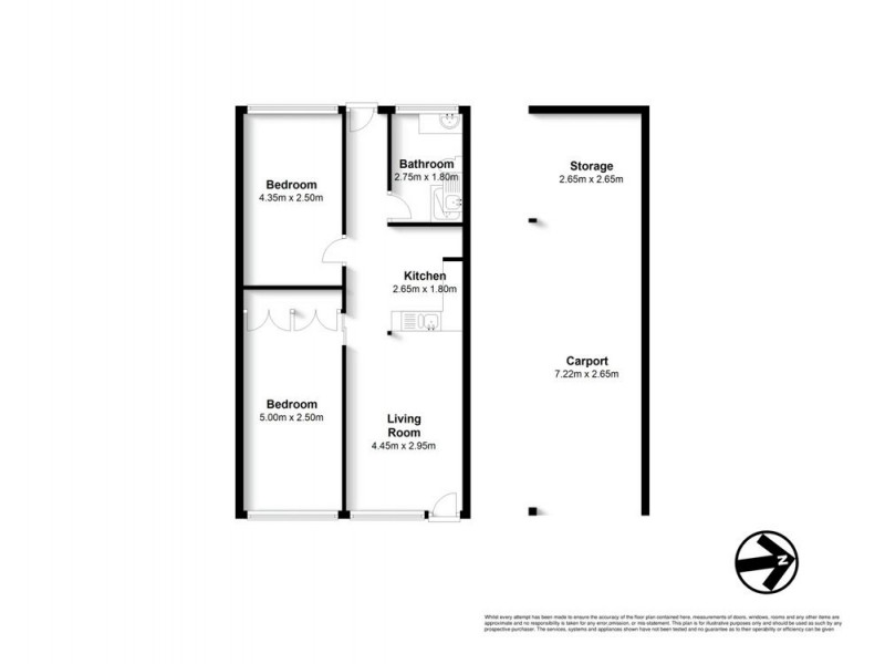 1/110 McIlwraith Street, Norman Park QLD 4170 Floorplan