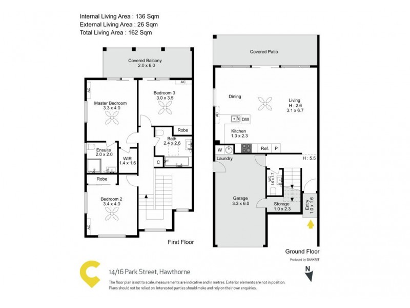 14/16 Park Street, Hawthorne QLD 4171 Floorplan