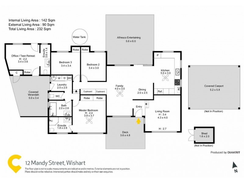 12 Mandy Street, Wishart QLD 4122 Floorplan