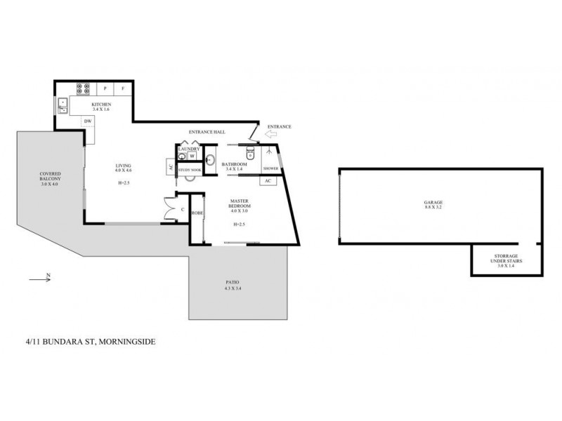 4/11 Bundara Street, Morningside QLD 4170 Floorplan
