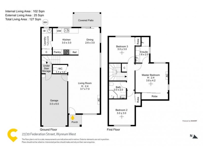 27/20 Federation Street, Wynnum West QLD 4178 Floorplan