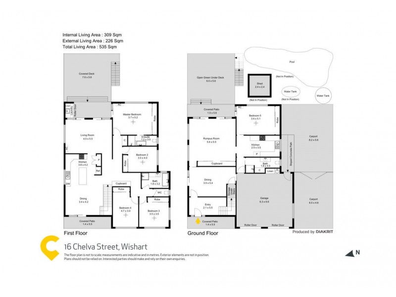 16 Chelva Street, Wishart QLD 4122 Floorplan
