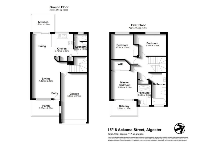 15/18 Ackama Street, Algester QLD 4115 Floorplan