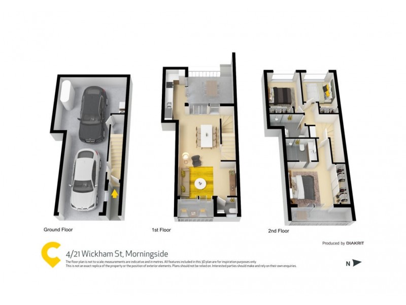 4/21 Wickham Street, Morningside QLD 4170 Floorplan