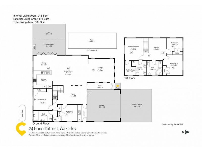 24 Friend Street, Wakerley QLD 4154 Floorplan