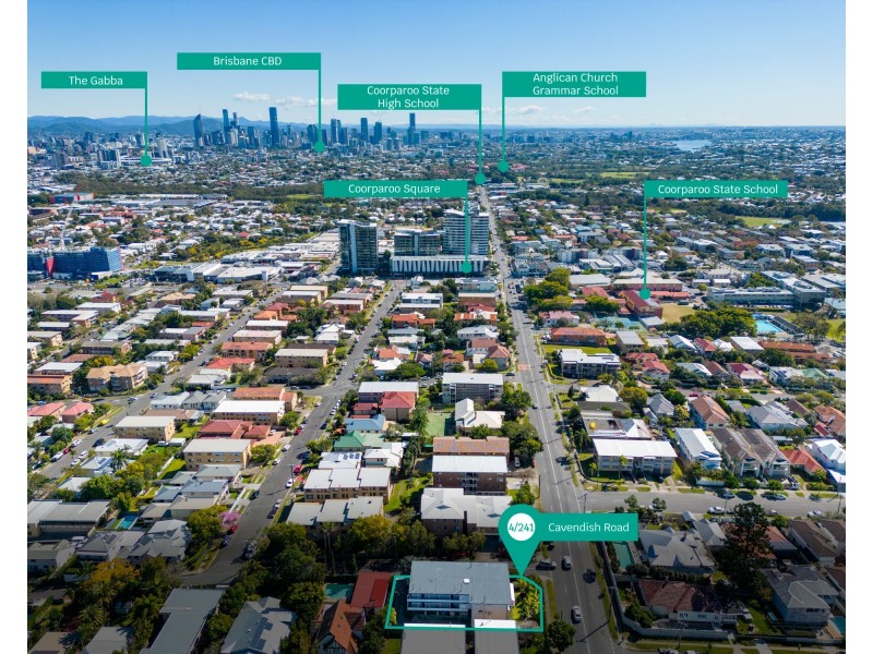 4/241 Cavendish Road, Coorparoo QLD 4151
