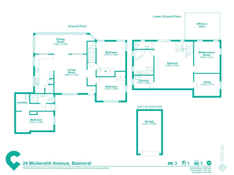 24 McIlwraith Avenue, Balmoral QLD 4171 Floorplan