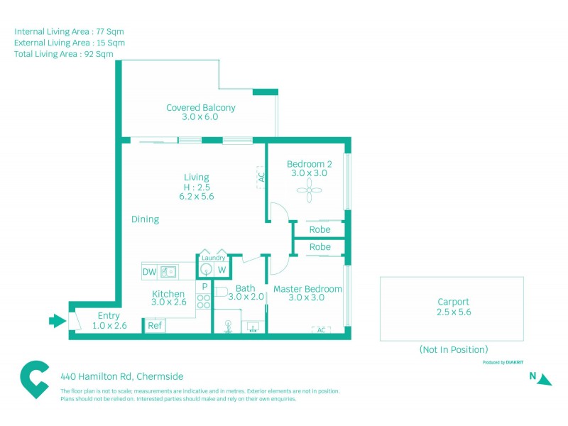 303/440 Hamilton Road, Chermside QLD 4032 Floorplan