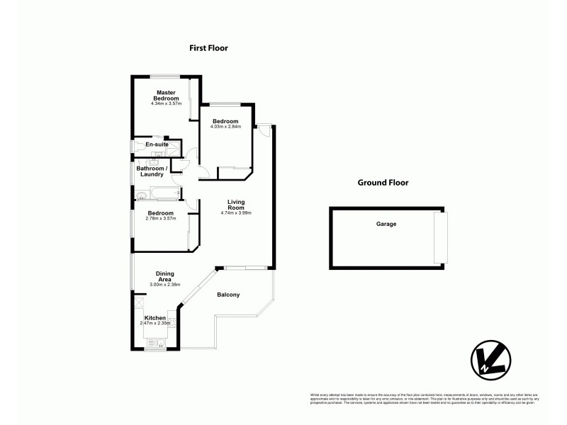 6/20 Swain Street, Holland Park QLD 4121 Floorplan