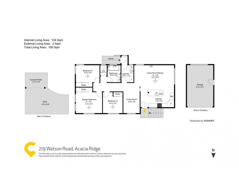 219 Watson Road, Acacia Ridge QLD 4110 Floorplan