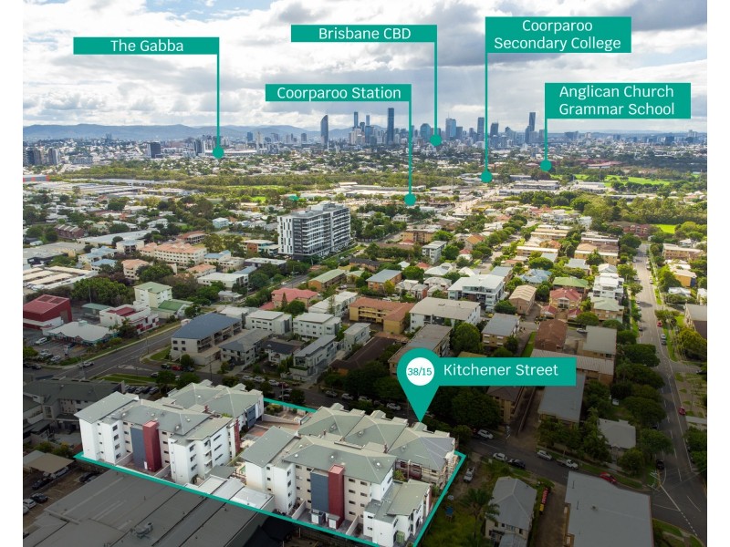 38/11 Kitchener Street, Coorparoo QLD 4151