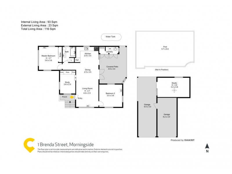 1 Brenda Street, Morningside QLD 4170 Floorplan