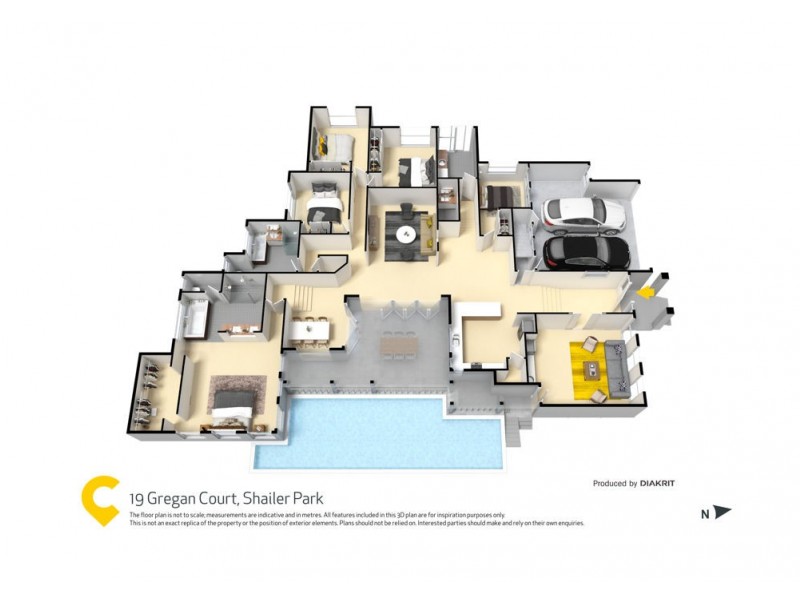 19 Gregan Court, Shailer Park QLD 4128 Floorplan