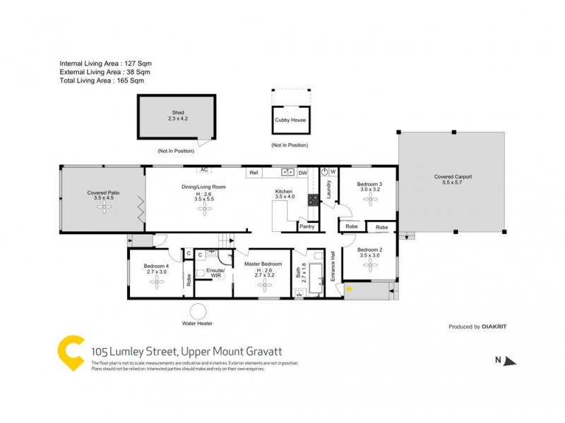 105 Lumley Street, Upper Mount Gravatt QLD 4122 Floorplan