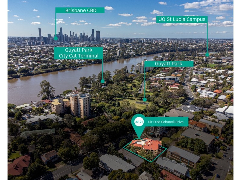 3/121 Sir Fred Schonell Drive, St Lucia QLD 4067