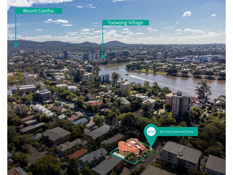 3/121 Sir Fred Schonell Drive, St Lucia QLD 4067