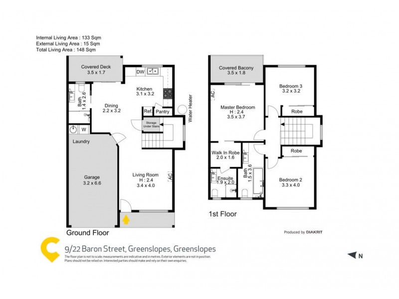 9/18-22 Baron Street, Greenslopes QLD 4120 Floorplan