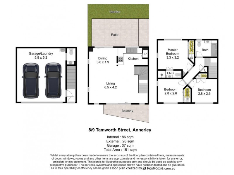 8/9 Tamworth Street, Annerley QLD 4103 Floorplan