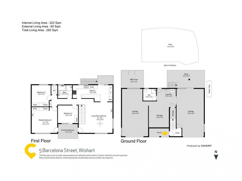 5 Barcelona Street, Wishart QLD 4122 Floorplan