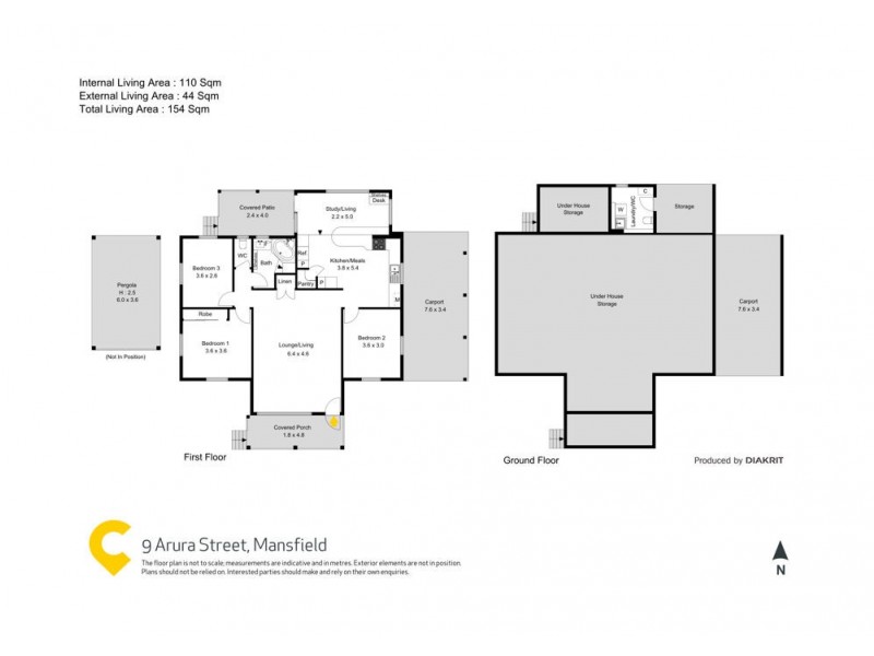 9 Arura Street, Mansfield QLD 4122 Floorplan