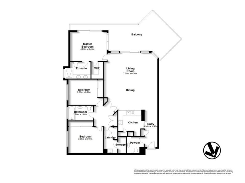 14/31 Harbour Road “Bretts Wharf”, Hamilton QLD 4007 Floorplan