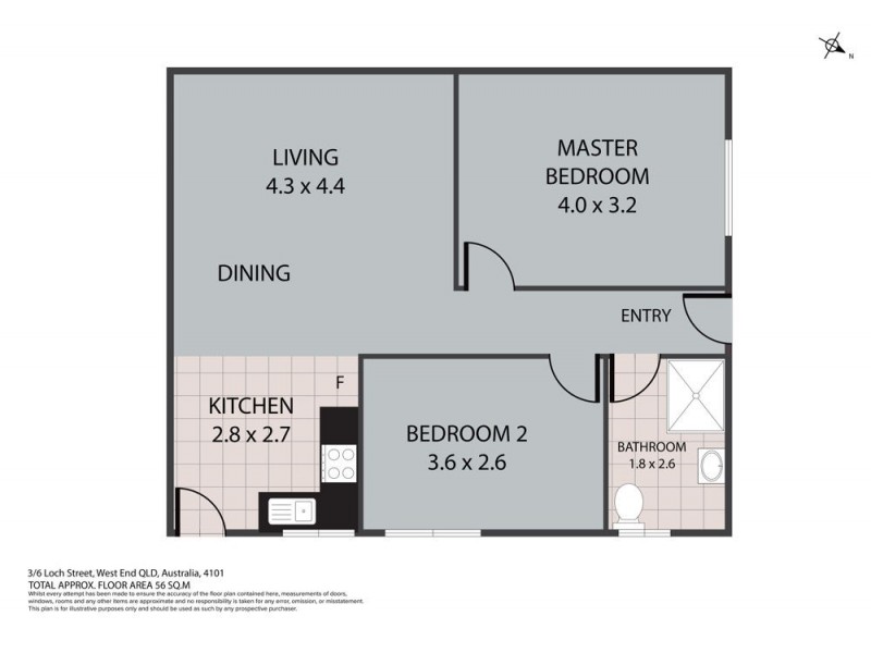 3/6 Loch St, West End QLD 4101