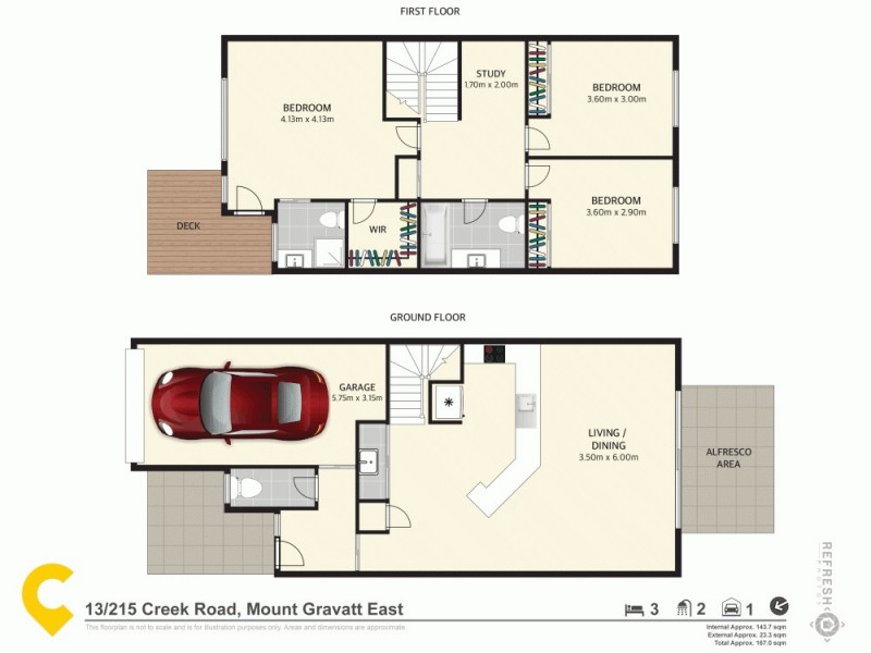 13/215 Creek Road, Mount Gravatt East QLD 4122 Floorplan