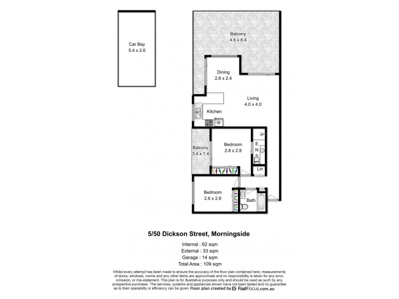 5/50 Dickson Street, Morningside QLD 4170 Floorplan