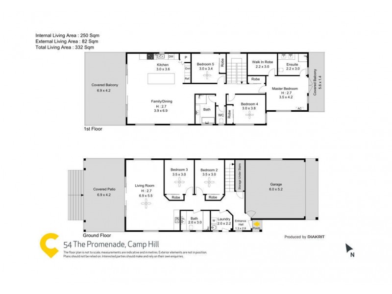54 The Promenade, Camp Hill QLD 4152 Floorplan