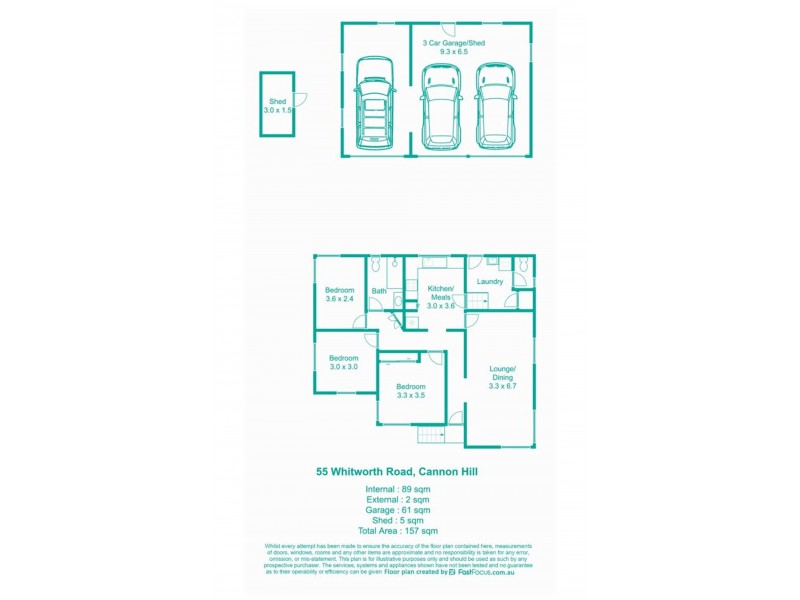 55 Whitworth Road, Cannon Hill QLD 4170 Floorplan