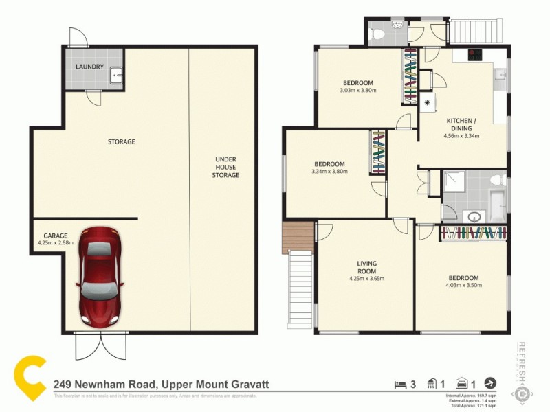 249 Newnham Road, Upper Mount Gravatt QLD 4122 Floorplan