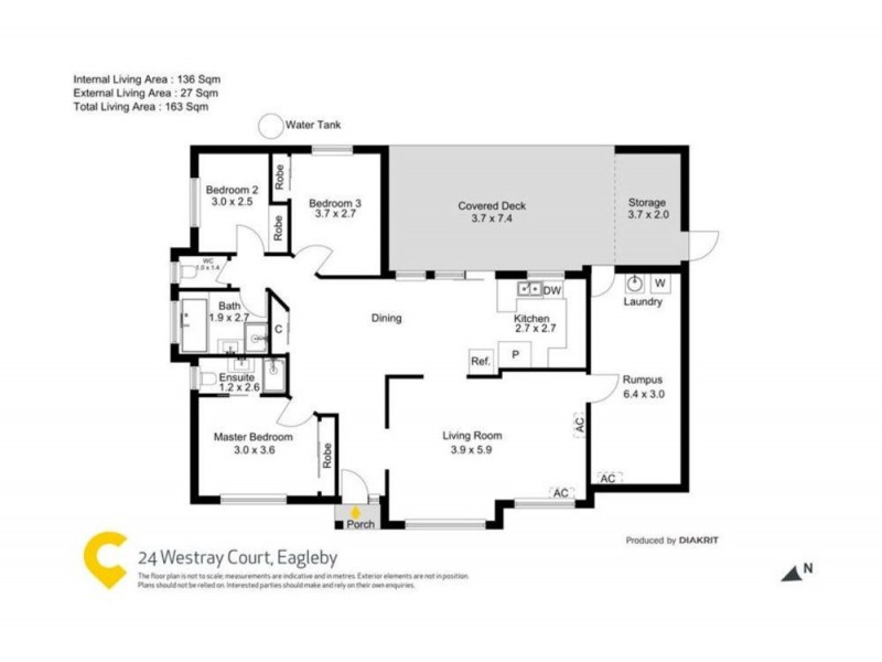 24 Westray Court, Eagleby QLD 4207 Floorplan