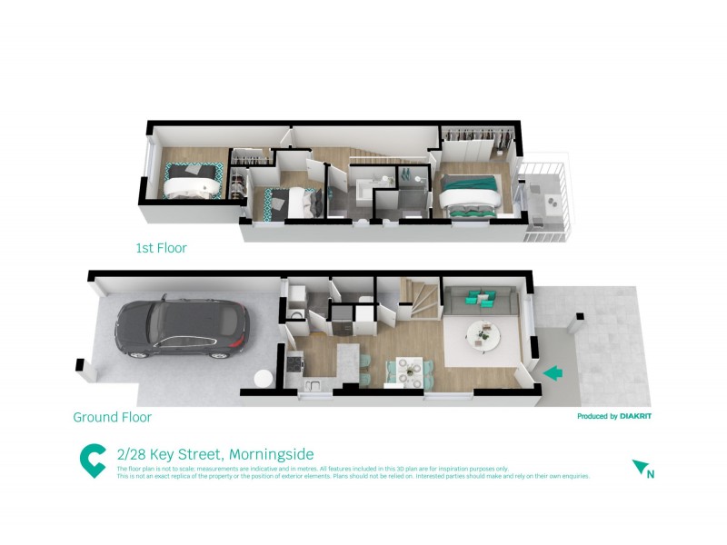 2/28 Key Street, Morningside QLD 4170 Floorplan