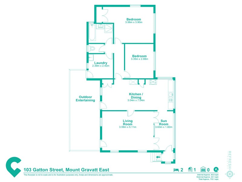 103 Gatton Street, Mount Gravatt East QLD 4122 Floorplan