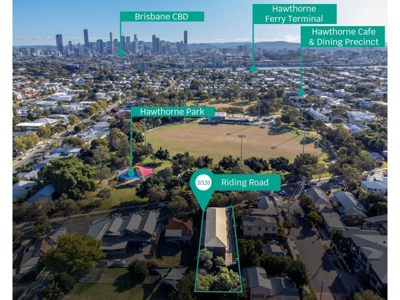 2/131 Riding Road, Hawthorne QLD 4171