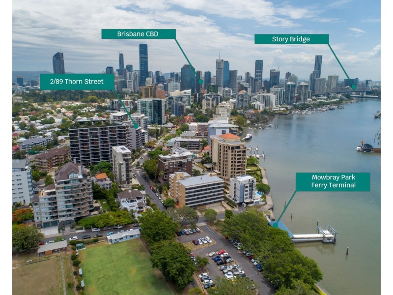 2/89 Thorn Street, Kangaroo Point QLD 4169