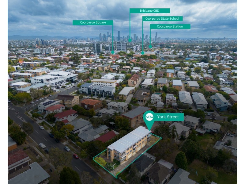 6/34 York Street, Coorparoo QLD 4151