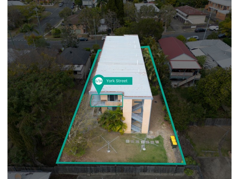 6/34 York Street, Coorparoo QLD 4151