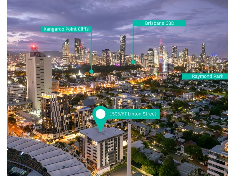 1506/67 Linton Street, Kangaroo Point QLD 4169