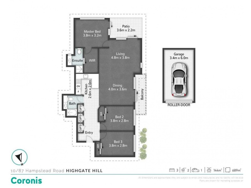 10/87 Hamstead Road, Highgate Hill QLD 4101