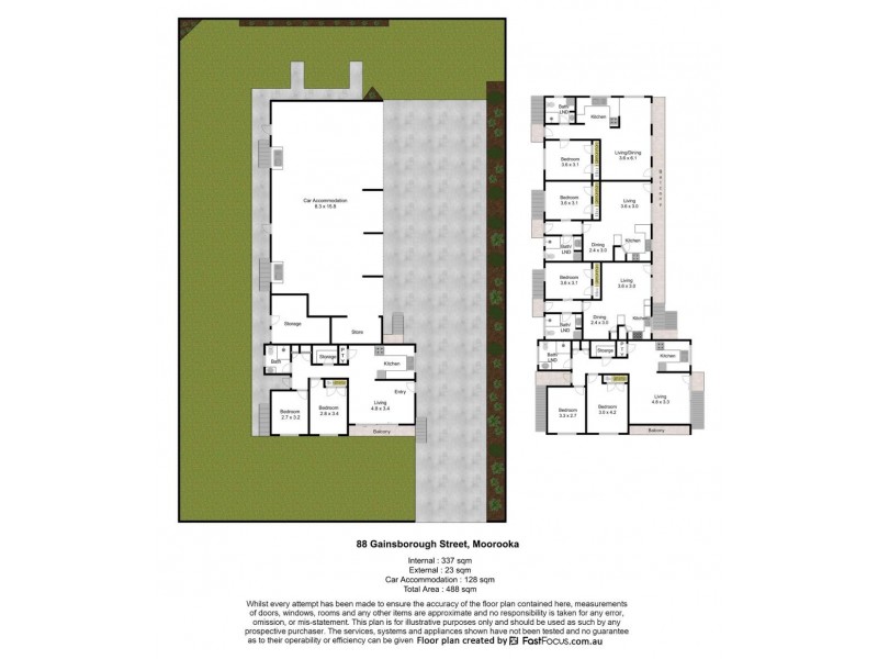 88 Gainsborough Street, Moorooka QLD 4105 Floorplan