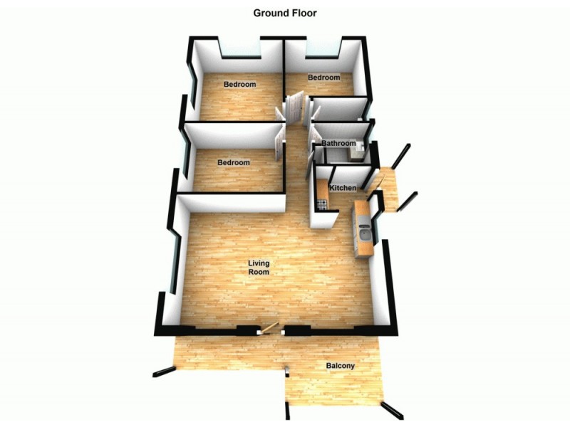1/15 Pear Street, Greenslopes QLD 4120 Floorplan