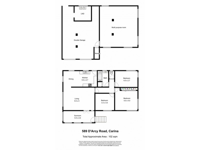 589 Darcy Road, Carina QLD 4152 Floorplan