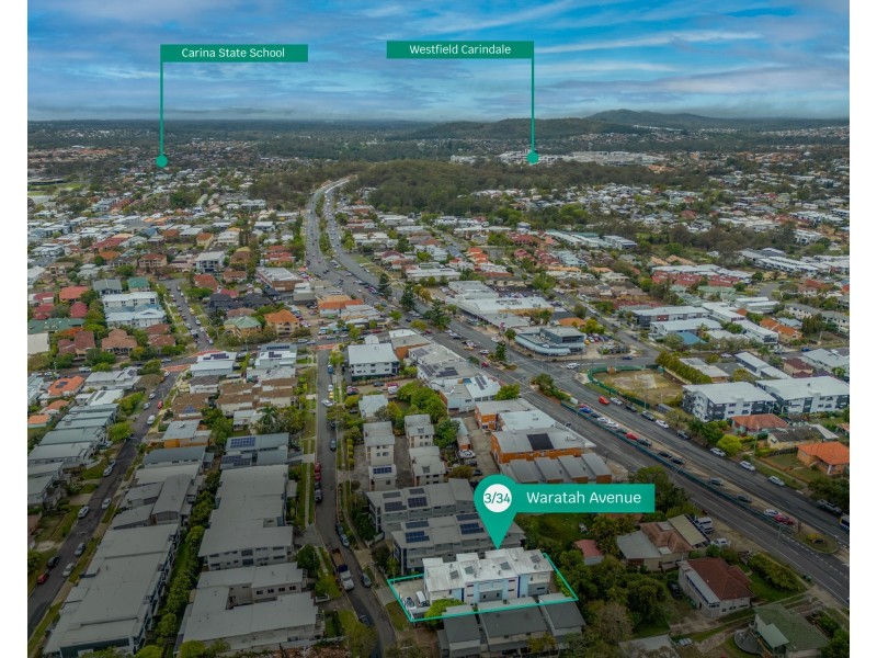 3/34 Waratah Avenue, Carina QLD 4152