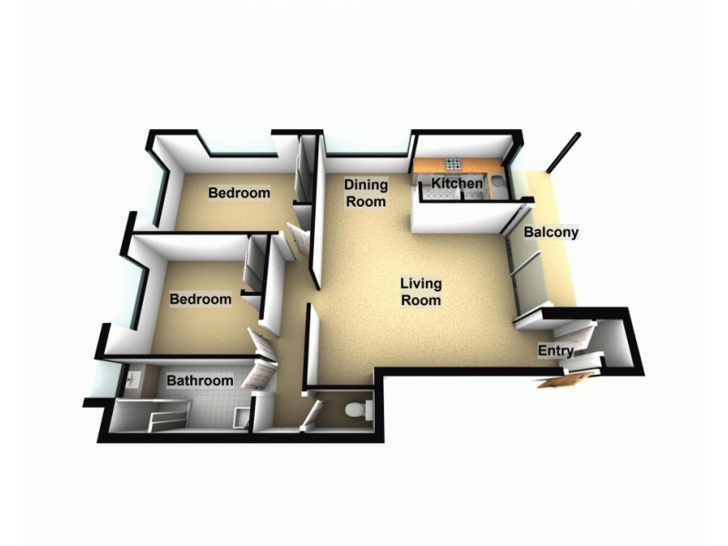 1/41 Shire St, Coorparoo QLD 4151 Floorplan