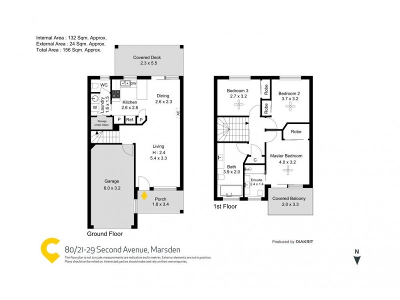 80/21-29 Second Avenue, Marsden QLD 4132 Floorplan