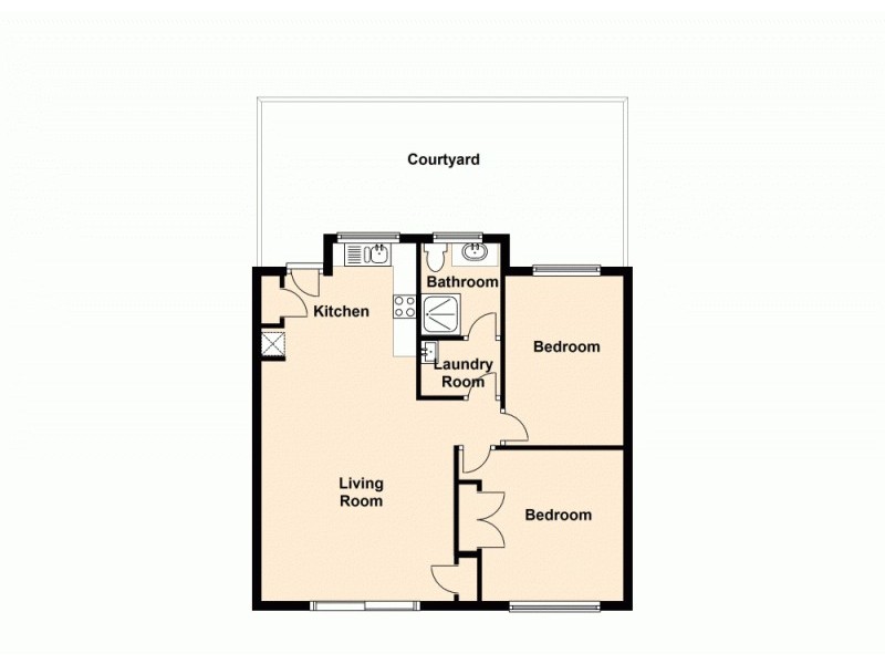 14/12 Albert Street, Eagleby QLD 4207 Floorplan