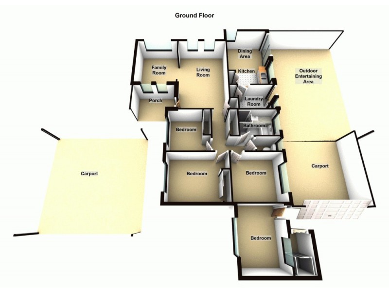 5 Jade Place, Slacks Creek QLD 4127 Floorplan