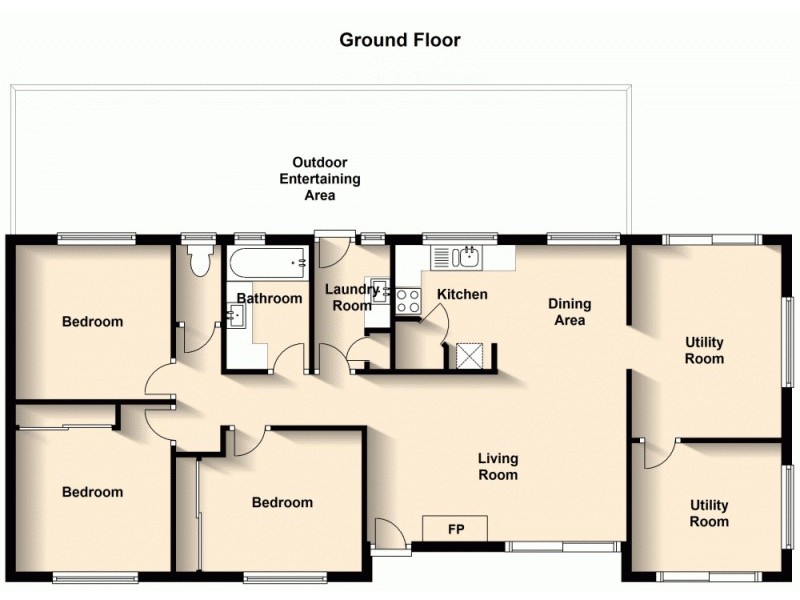 72 Fryar Road, Eagleby QLD 4207 Floorplan