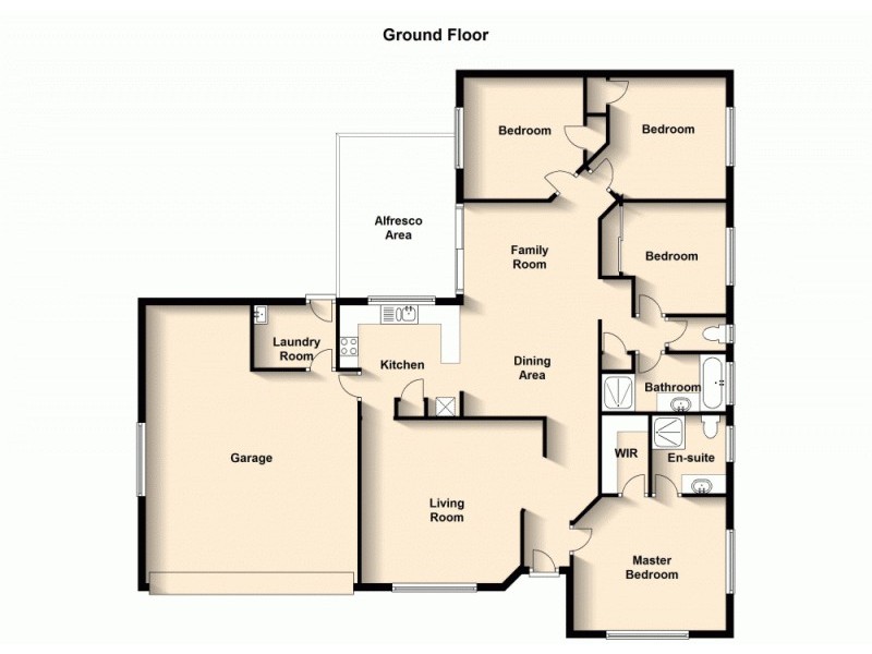 18 Charlton Pl, Regents Park QLD 4118 Floorplan